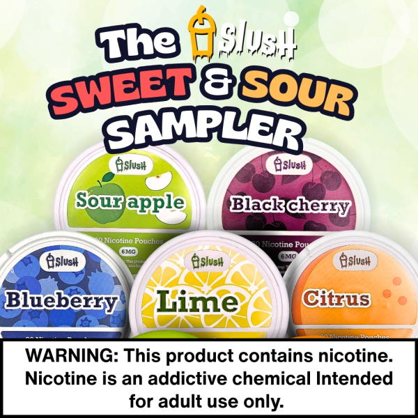 Slush Sweet & Sour Sampler