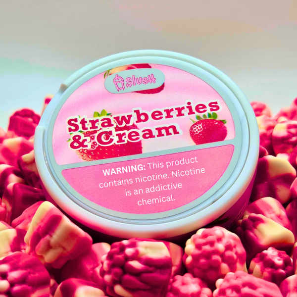 Slush Strawberries & Cream 16 mg