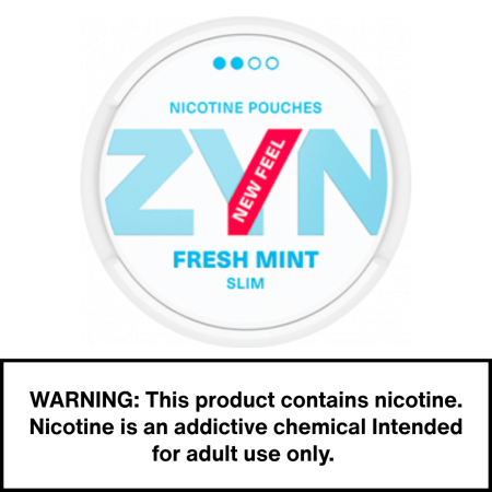 Zyn Fresh Mint Slim 6.5 mg
