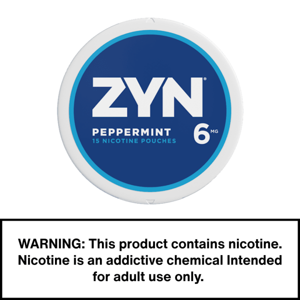 USA Zyn Peppermint Nicotine Pouches