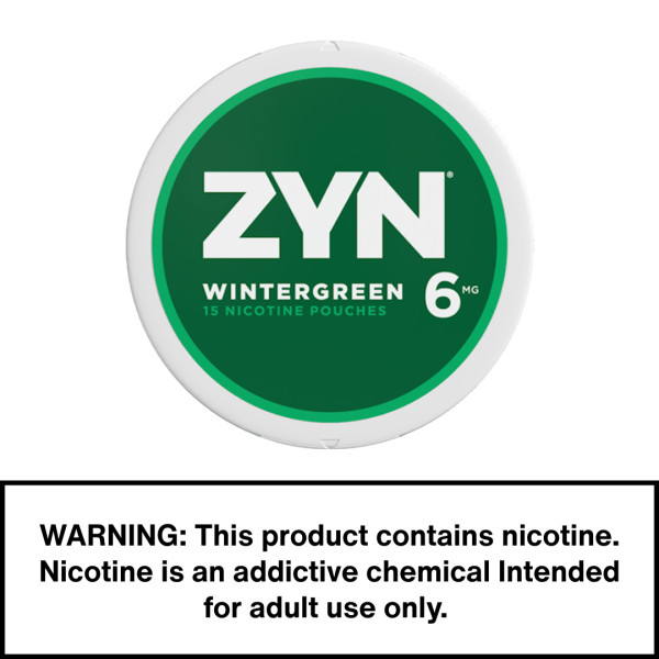 USA Zyn Wintergreen Nicotine Pouches