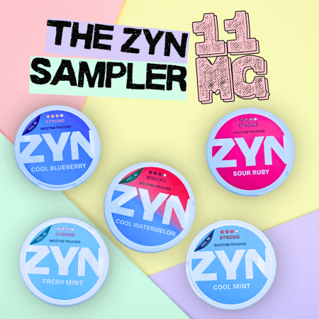 European Zyn 11 mg Sampler
