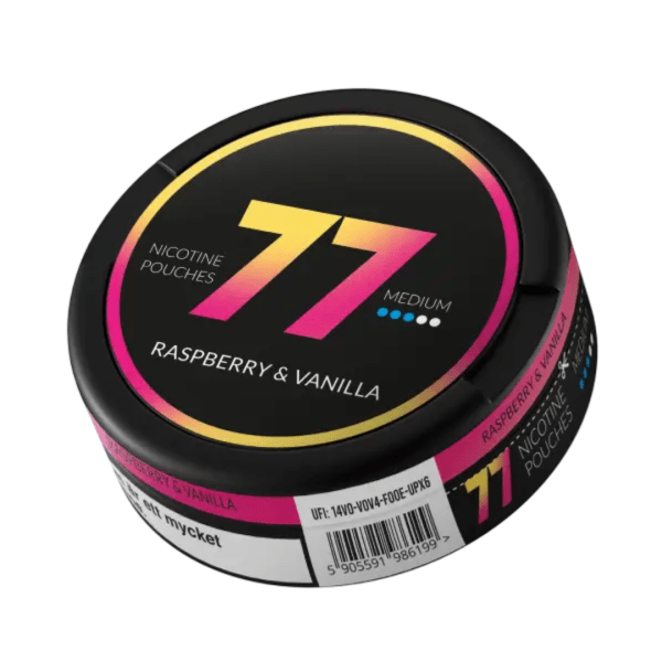 77 Raspberry & Vanilla 10 mg