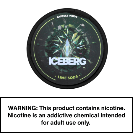 ICEBERG Capsule Lime Soda 40 mg