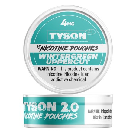 Tyson 2.0 Wintergreen Uppercut 4 mg