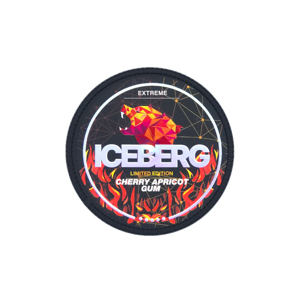 ICEBERG Cherry Apricot Gum 40 mg