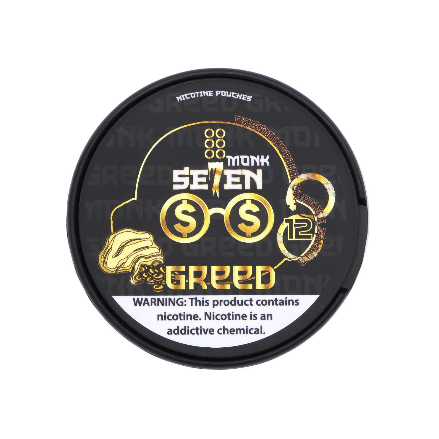 MONK Se7en Greed Passionfruit Orange Guava 12 mg
