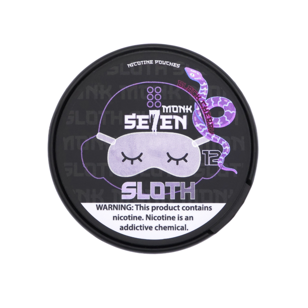 MONK Se7en Sloth Black Cherry 12 mg