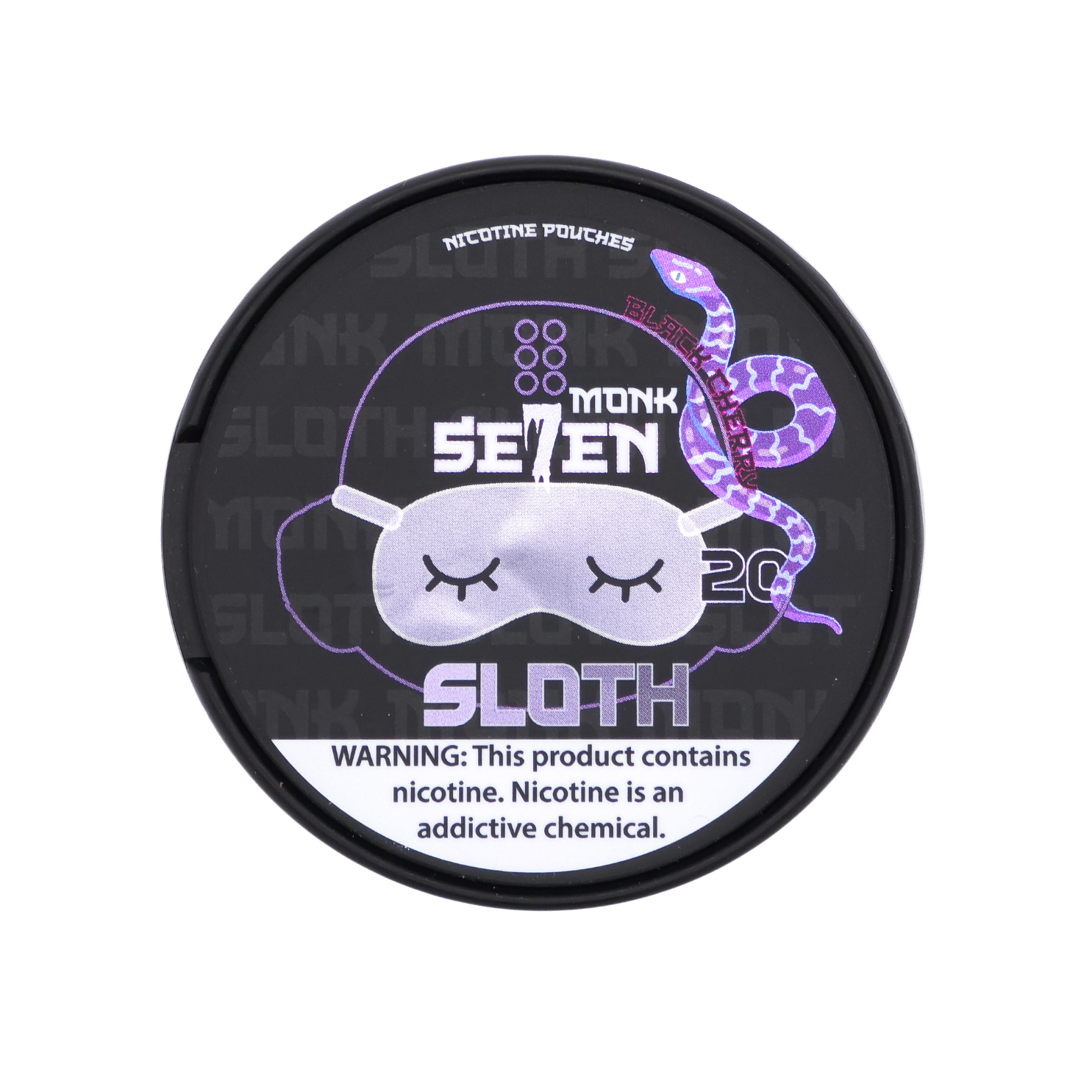 MONK Se7en Sloth Black Cherry 20 mg